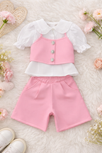 Coccole Rosa a 3 Pezzi Art 0625
