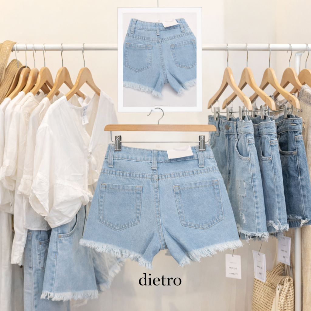 Short Jeans Brillantini Art ZNA 8168