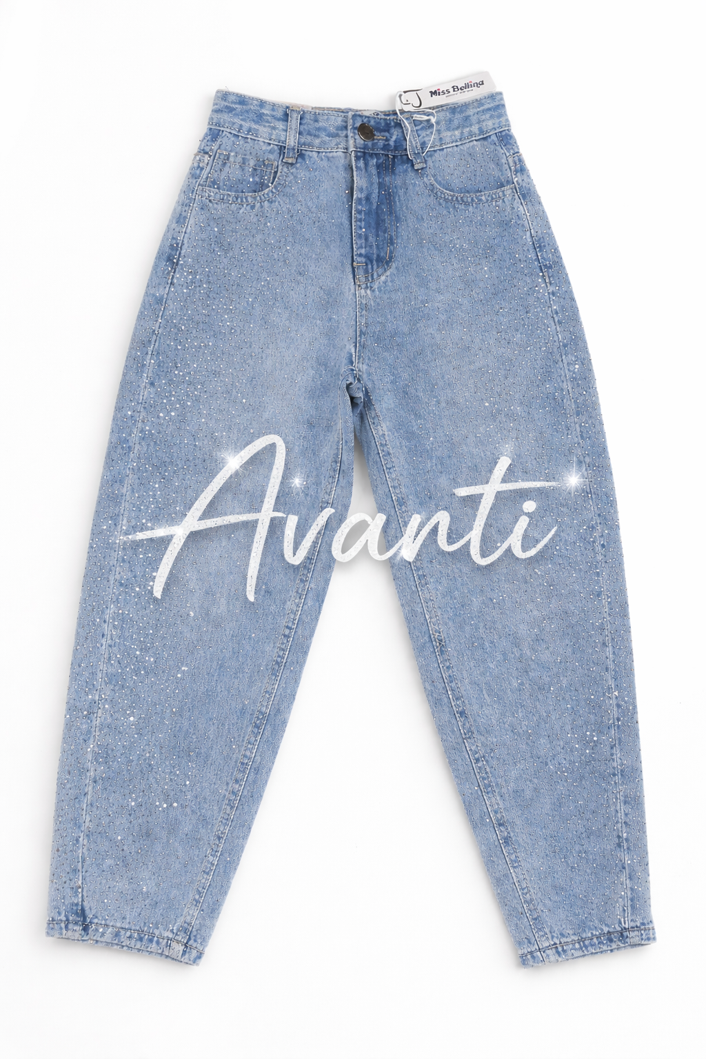 Jeans Ballon Brillantini Art 8184 Immagine secondaria del prodotto