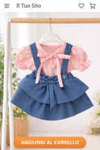 Salopetta 2 Pezzi Art 10272
