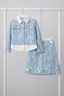 Cordinato in Denim a 2 Pezzi