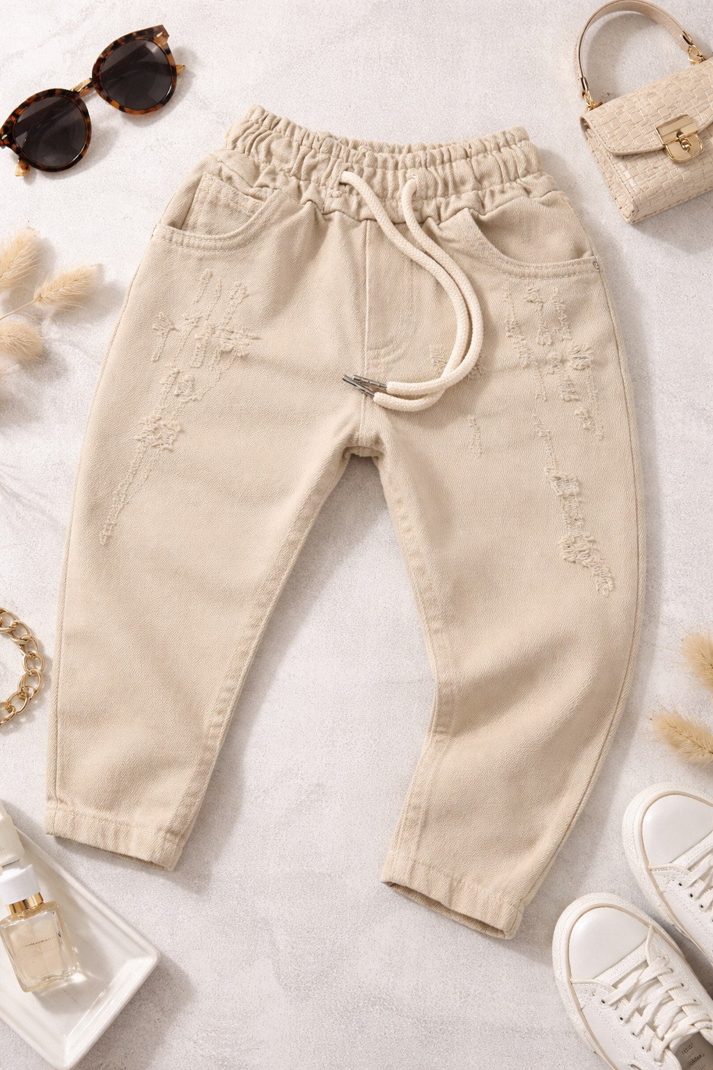 Jeans Beige Mesi ART 304